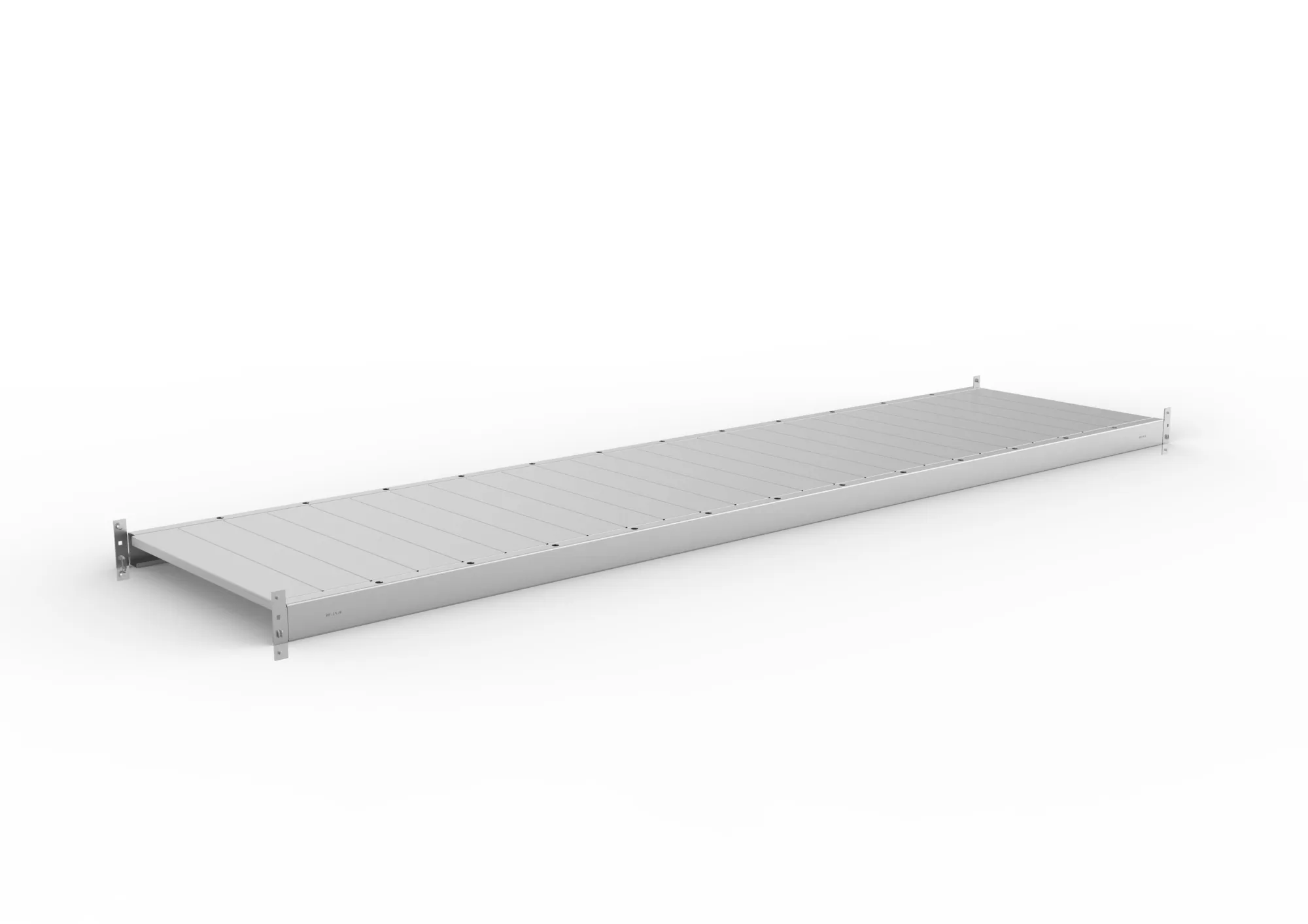 Mini-Rack extra level with steel panels 2600x650 g alv