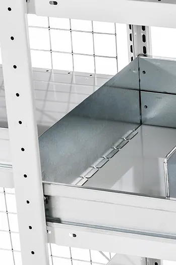 side panel 300 galv for bin front height 150mm