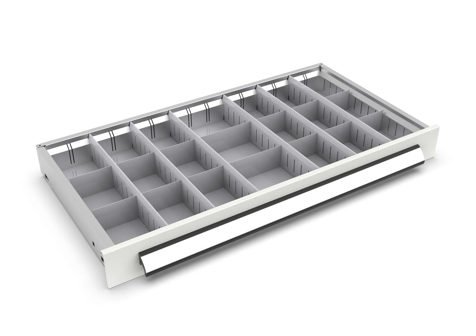 SET 1 dividers and inner profiles for drawers 100 mm