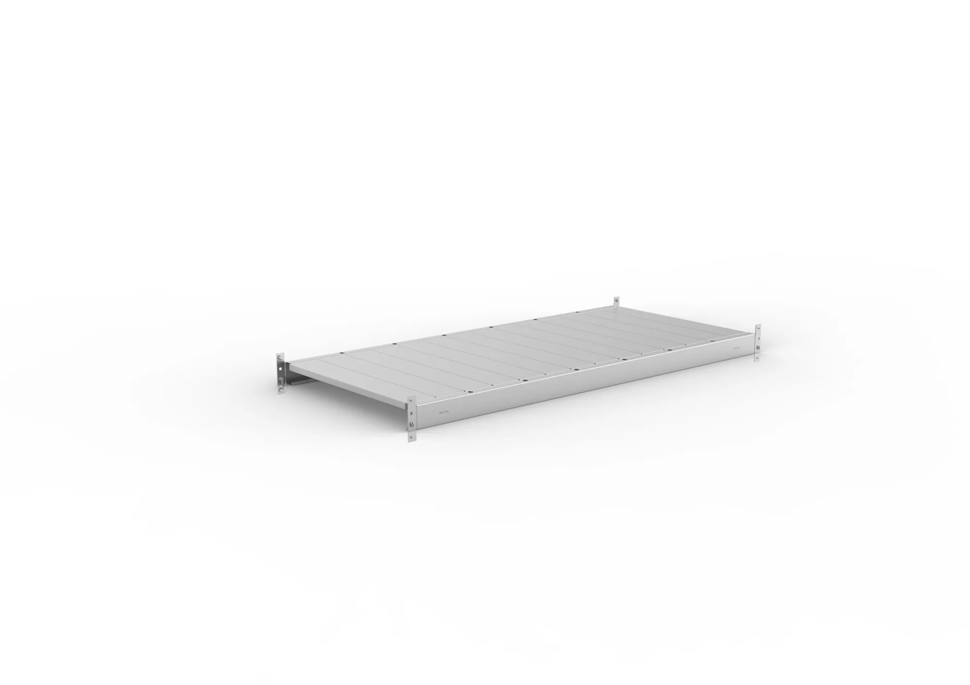 Mini-Rack extra level with steel panels 1400x650 g alv