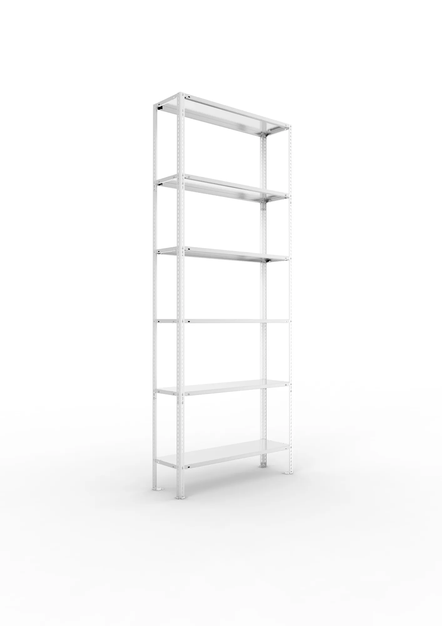 FIX shelving St 6xL-80 2500 x 1000 x 300 pre-galv .