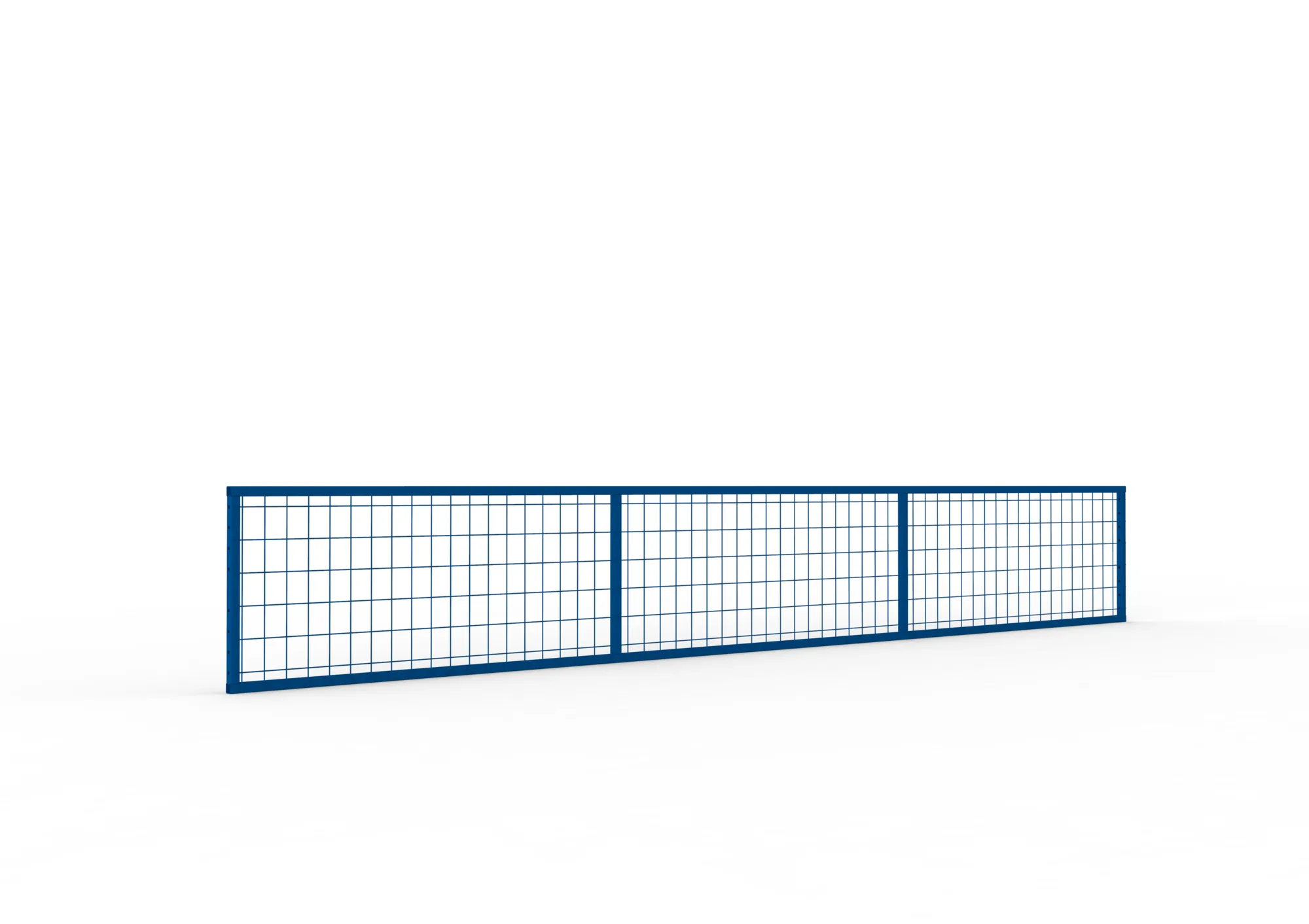 MULTIPAL S QR-mesh bay backs 3600x500 RAL5010