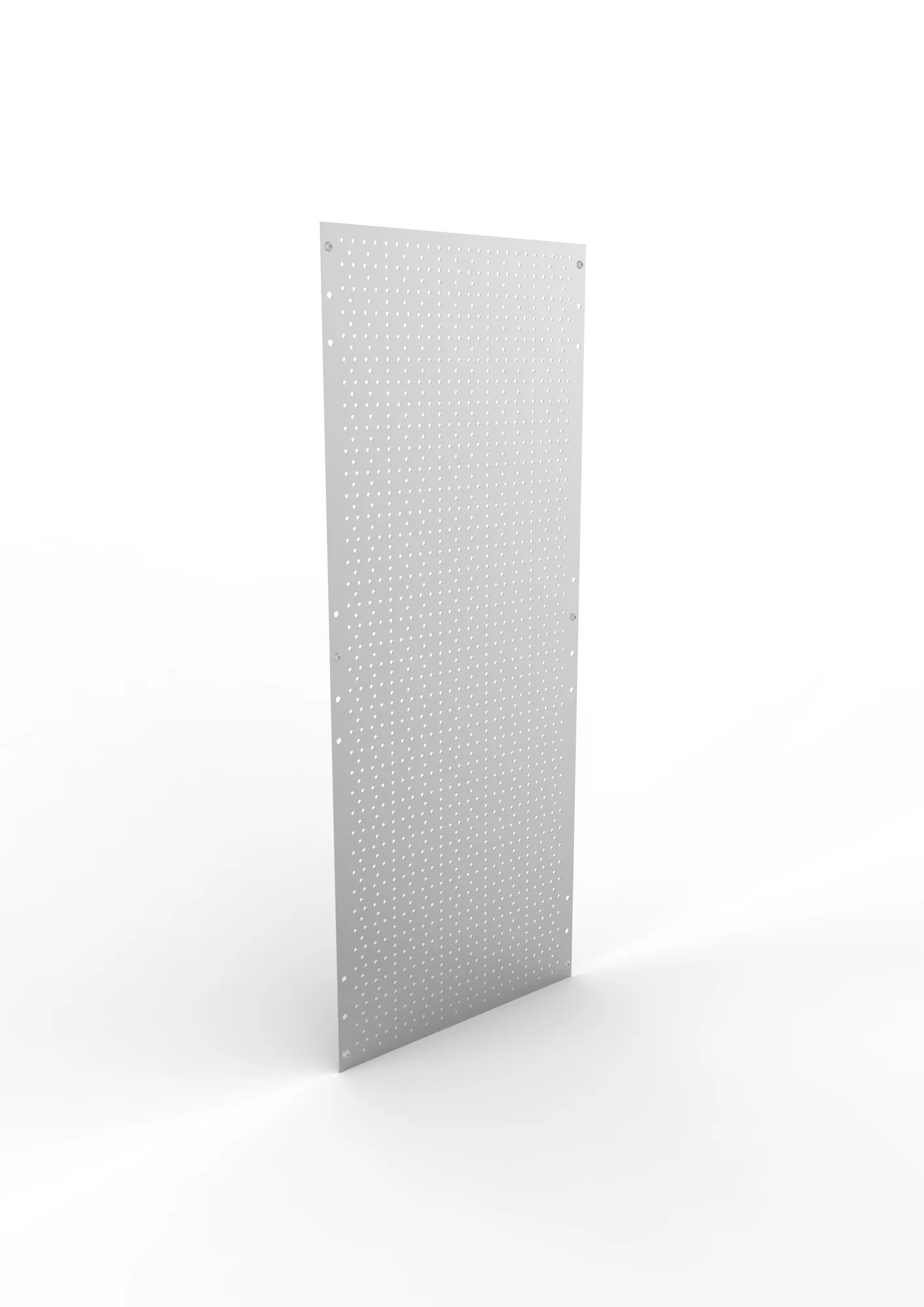 Quick side euro hole panel screwable 1000 x 400 cp l. galv.