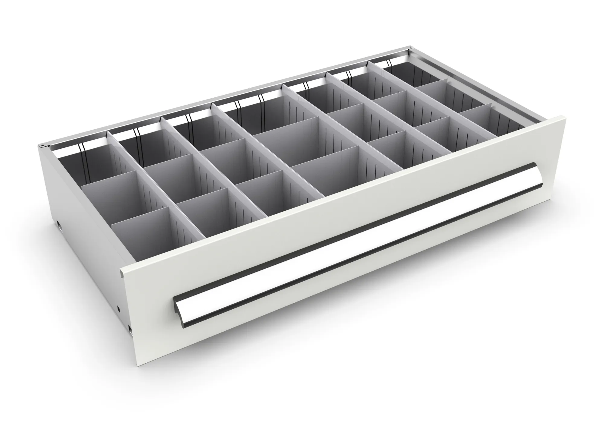 SET 4 dividers and inner profiles for drawers 200 mm