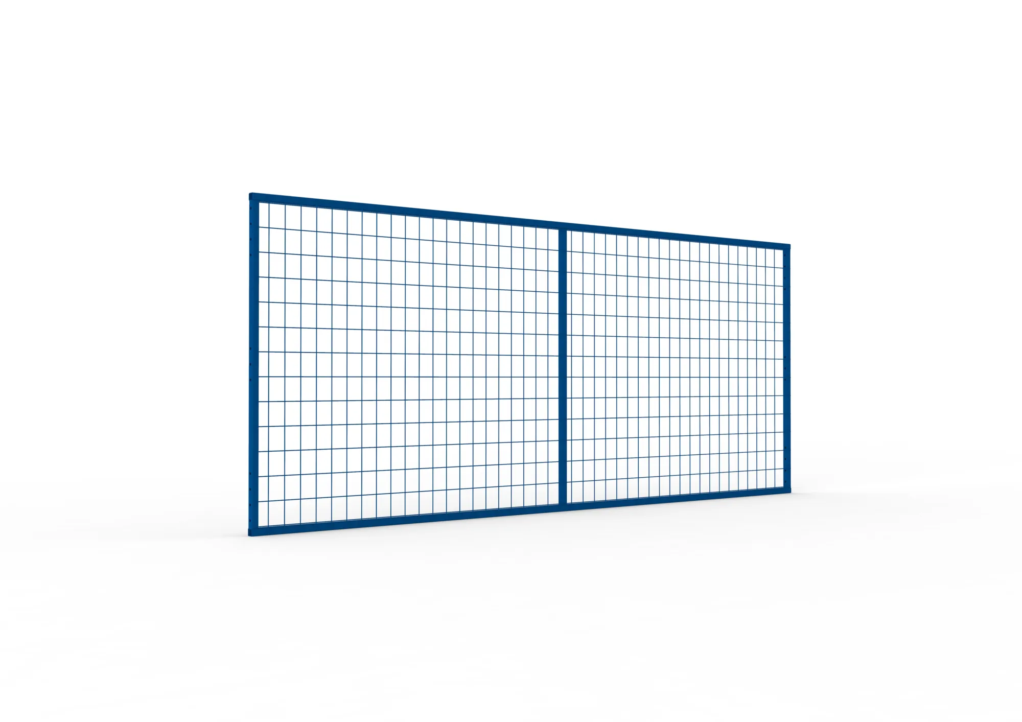 MULTIPAL S QR-mesh bay backs 2700x1100 RAL5010