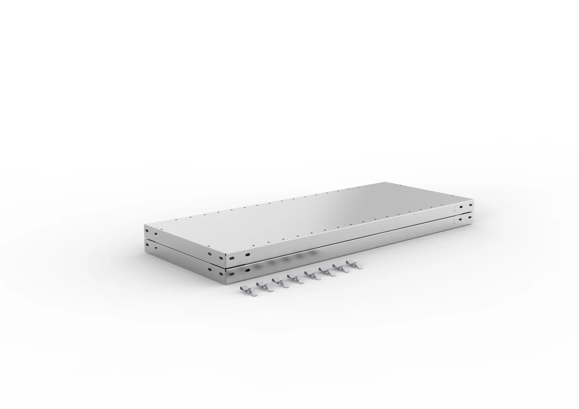 Quick SPLIT 230 2 additional shelves 1000 x 400 galv.